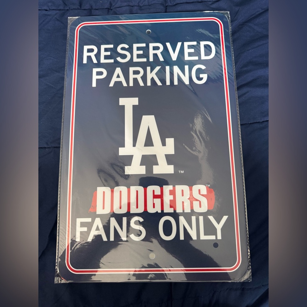 New Official LA Dodgers Parking Sign - $30 (Firm)